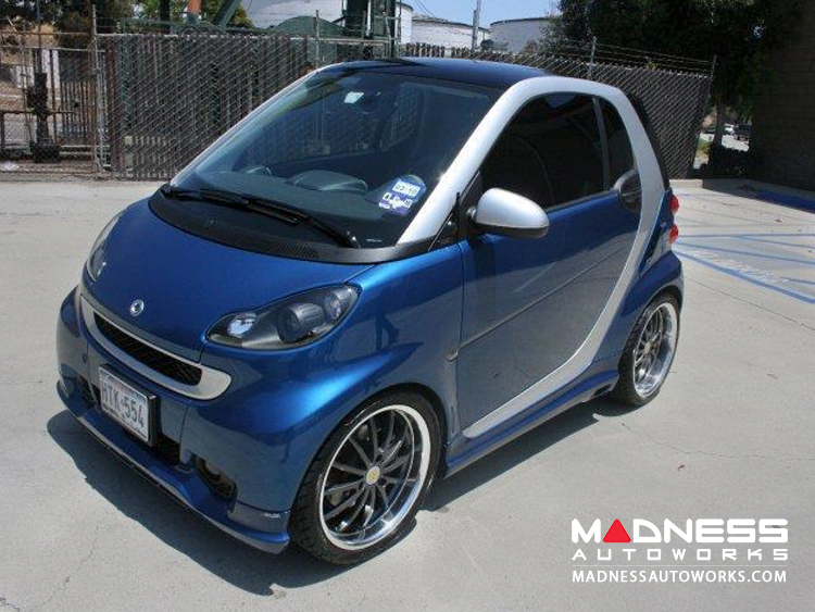 2008 Custom smart car blue